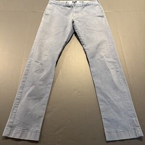 J. Crew Flex Chino Driggs - Men's Size 31x32 - Blue